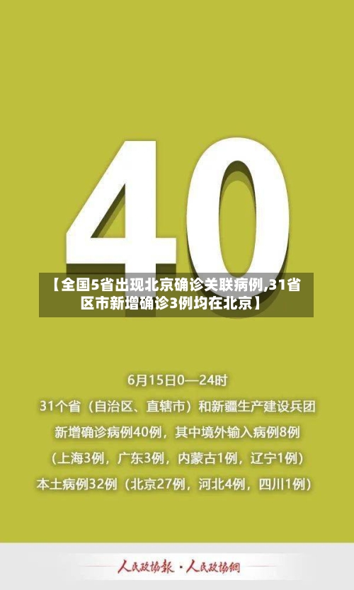 【全国5省出现北京确诊关联病例,31省区市新增确诊3例均在北京】-第2张图片