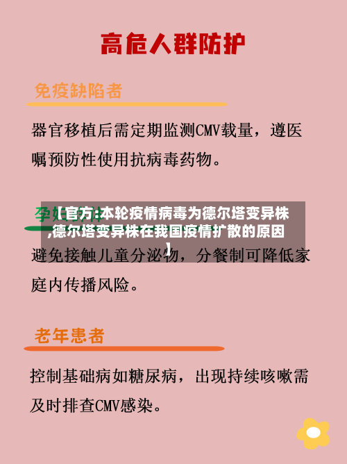 【官方:本轮疫情病毒为德尔塔变异株,德尔塔变异株在我国疫情扩散的原因】-第2张图片