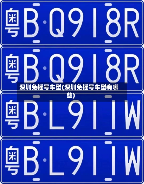 深圳免摇号车型(深圳免摇号车型有哪些)-第2张图片